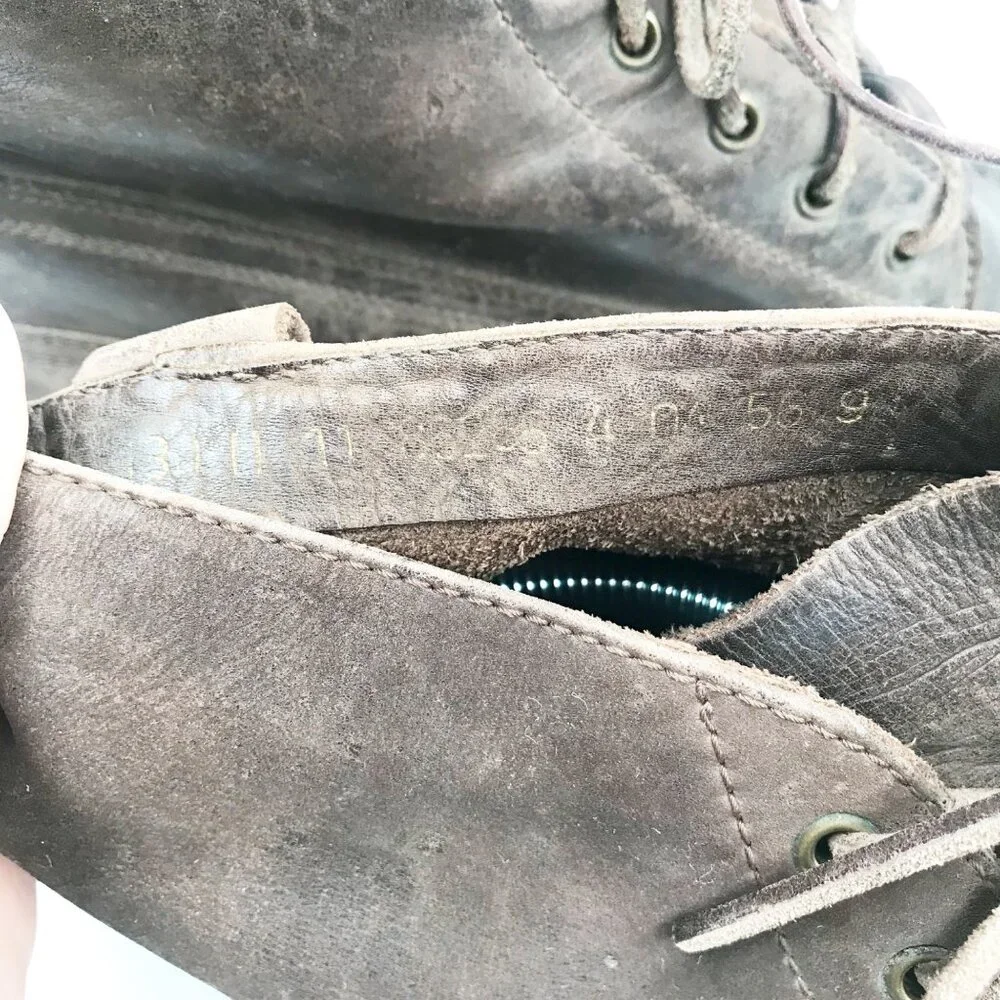 COLORADO Brown Leather Lace Up Chukka Boots Mens 11